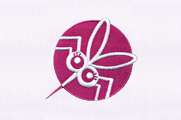Doe Eyed Mosquito Embroidery