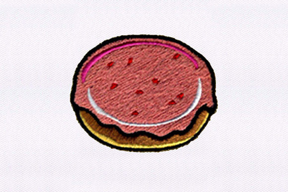 Embroidery Design Review: Jam Doughnut